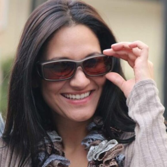 Cocoons | Wide Line (ML) Sand Polarized Copper Sunglasses main image 8